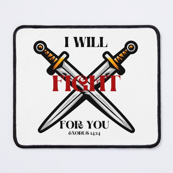 Item preview, I WILL FIGHT FOR YOU designed and sold by abundantlife10.
