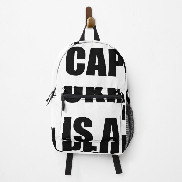 Aperçu de l'œuvre L'Ukraine est une capitale de gens formidables, de lettres noires créée et vendue par LADYGOODMOOD.