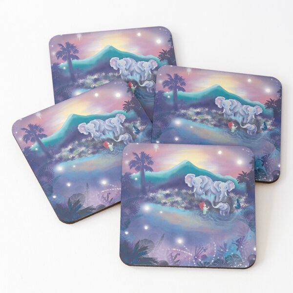 Item preview, Elephant Dreams With A Fox  designed and sold by BohemiWANDERS.