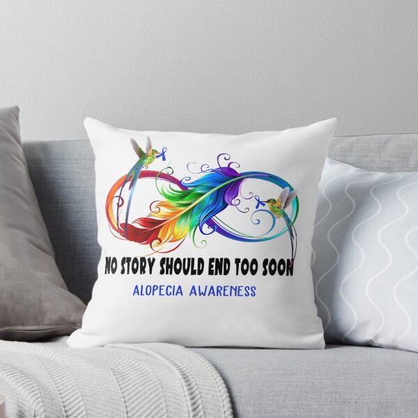 Item preview, Alopecia Awareness - NO STORY SHOULD END TOO SOON designed and sold by Jennpak.