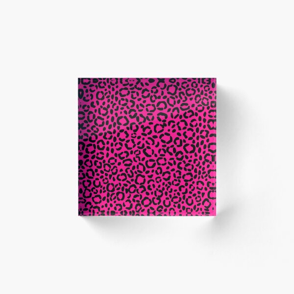 Item preview, Pink and Black Leopard Print Pattern designed and sold by bexilla.