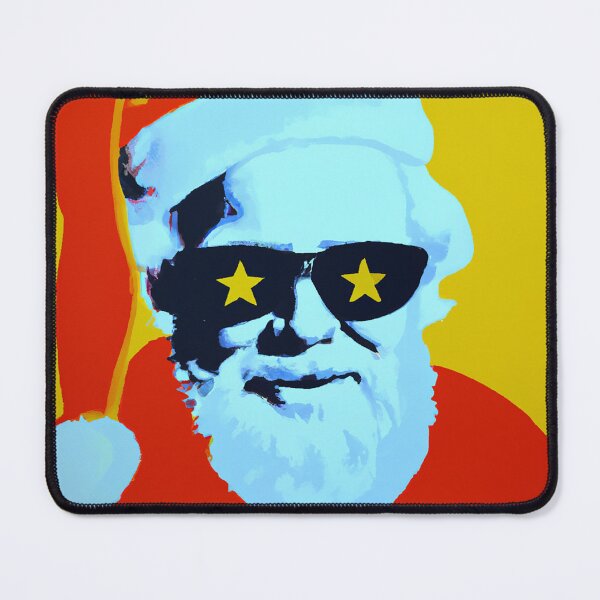 Item preview, Andy Warhol Santa Wearing Sunglasses designed and sold by PrintPortal.