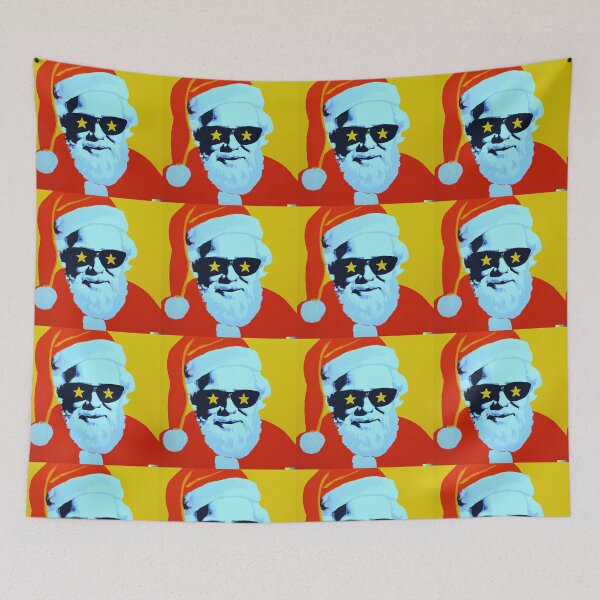 Item preview, Andy Warhol Santa Wearing Sunglasses designed and sold by PrintPortal.