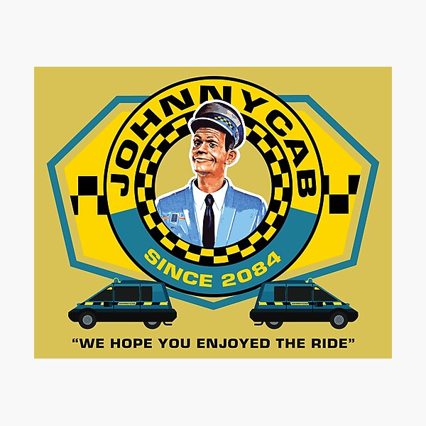 Item preview, JohnnyCab Taxi Service designed and sold by Alema Art.