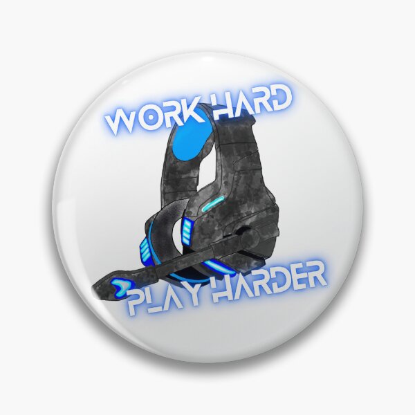 Item preview, Work Hard - Play Harder designed and sold by pearlxgirl.