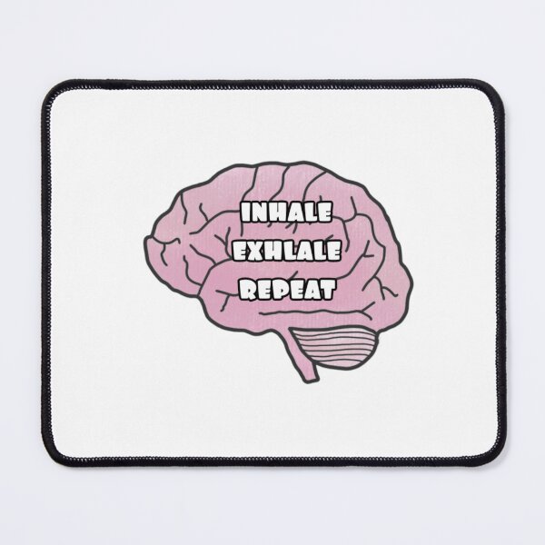 Item preview, Inhale exhale repeat designed and sold by ThemindofTee.