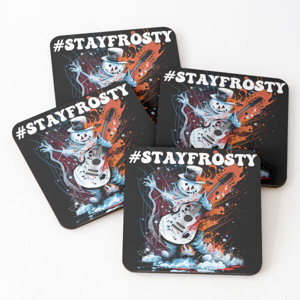 Item preview, Guitar Jam Frosty (#StayFrosty, Trend) designed and sold by David Apricot.