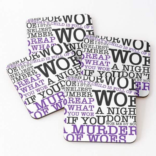 Item preview, Wednesday Episode Titles designed and sold by sixofheartsart.