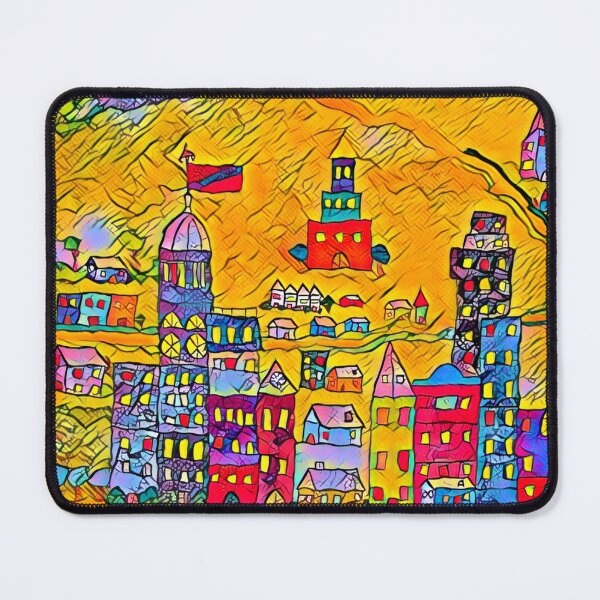 Item preview, Town center on hillside designed and sold by Will Reger.