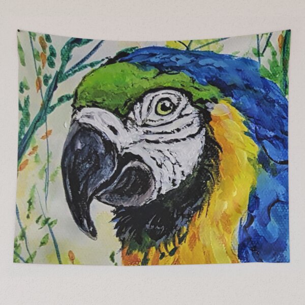 Item preview, Colorful Macaw Bird designed and sold by KVELKY.