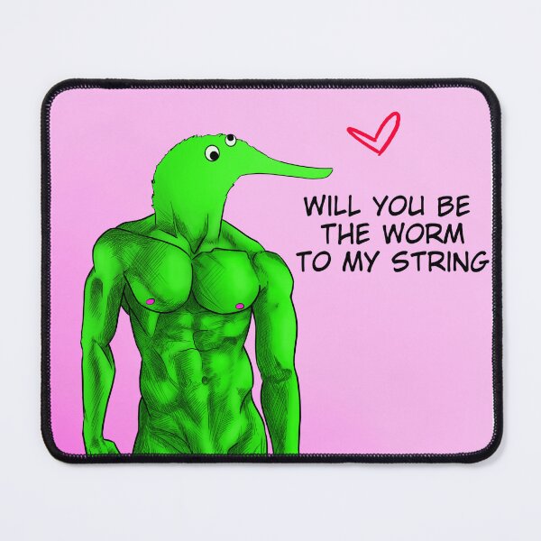 Item preview, Sexy Valentine's Worm on a String designed and sold by LocalOddity.