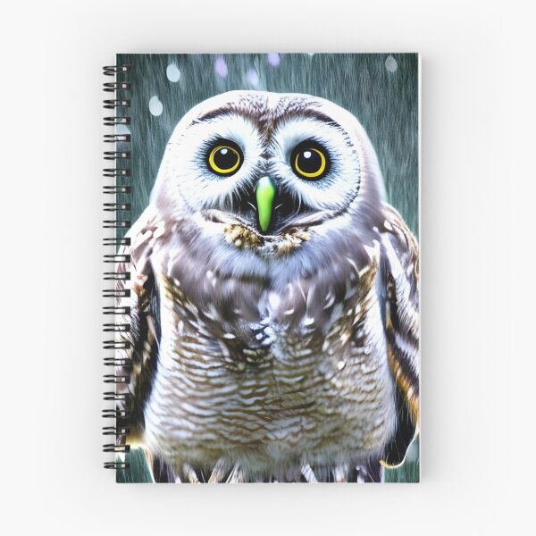 Item preview, Wet owl Artwork  designed and sold by The Love Quill.