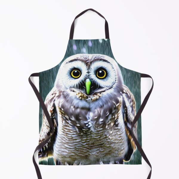 Item preview, Wet owl Artwork  designed and sold by The Love Quill.