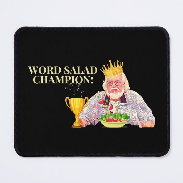 Item preview, Word Salad Champion! designed and sold by BlemishedBlots.