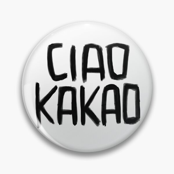 Item preview, German Sweet Greeting, Hello, Bye Bye, Spruch Ciao Kakao designed and sold by badlydrawnbabe.