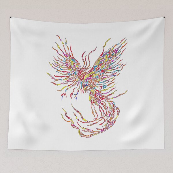 Item preview, Phoenix (multicolored) designed and sold by aureliart66.