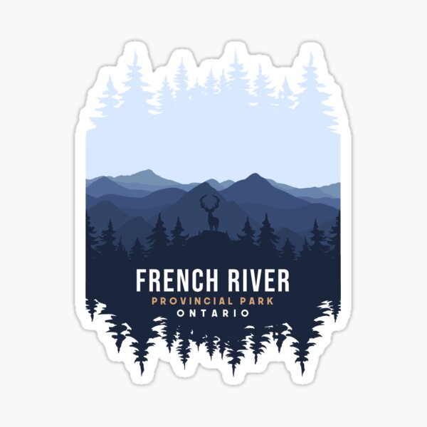 Item preview, French River Provincial Park Ontario Canada Mountain And Pine Tree  designed and sold by Friday NightCo.