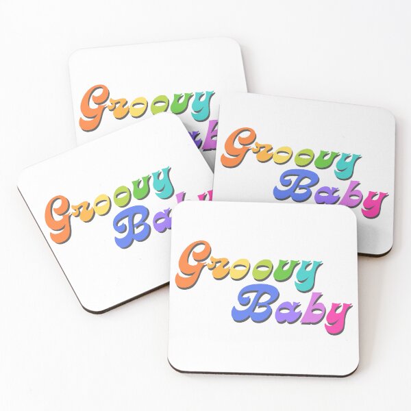 Item preview, Groovy Baby Austin Powers quote designed and sold by Hannah Coward.