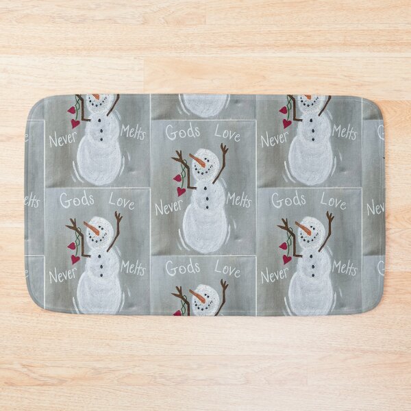Item preview, Snowman - Gods Love Never Melts designed and sold by moore4god.
