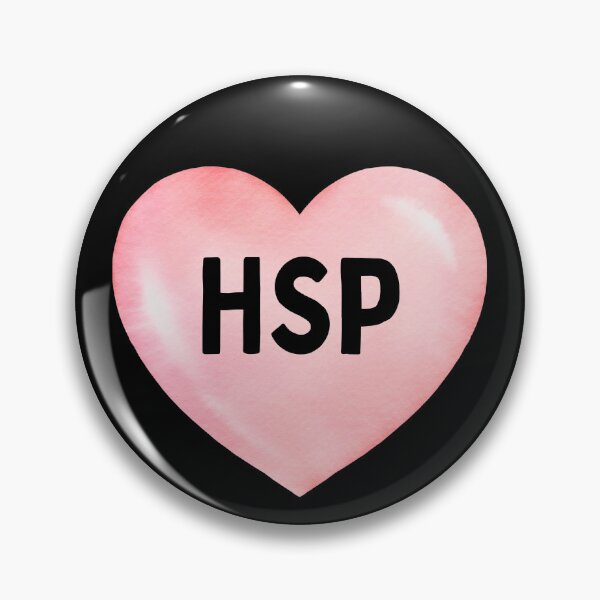 Item preview, HSP Pink Watercolor Heart designed and sold by HSPgiftshop.