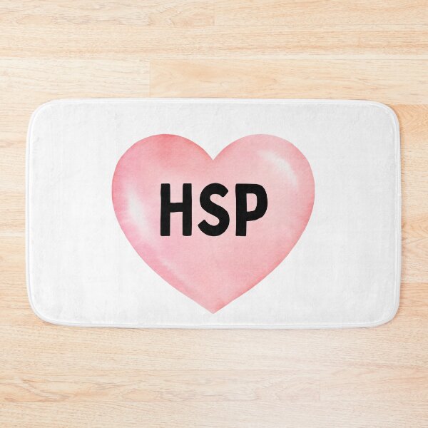 Item preview, HSP Pink Watercolor Heart designed and sold by HSPgiftshop.