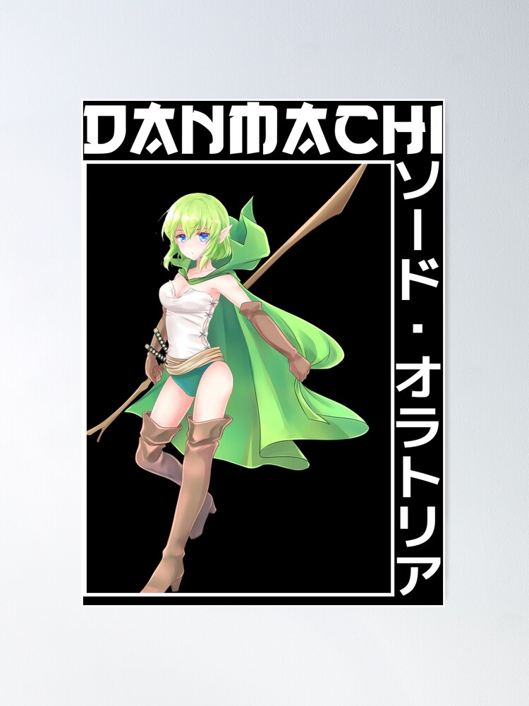 Danmachi - Aiz Poster by Recup-Tout