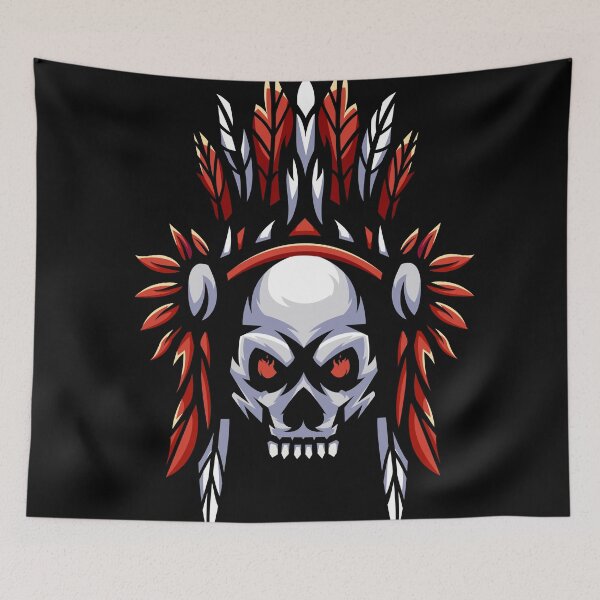 Item preview, Apache Skull Mascot designed and sold by Mark Cannon.