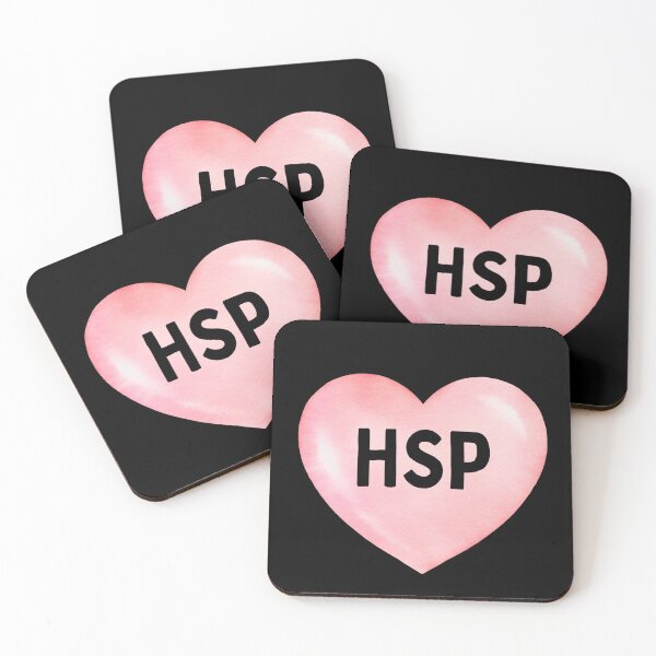 Item preview, HSP Pink Watercolor Heart designed and sold by HSPgiftshop.