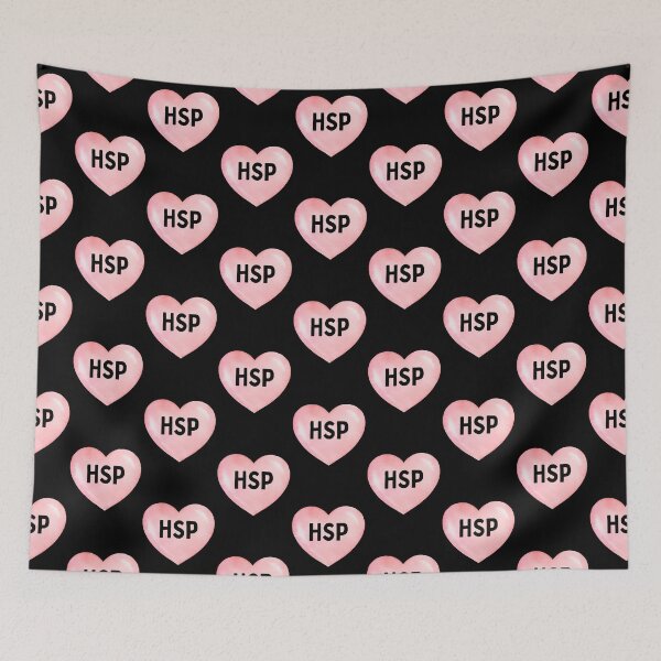 Item preview, HSP Pink Watercolor Heart designed and sold by HSPgiftshop.