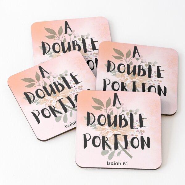 Item preview, A DOUBLE PORTION designed and sold by abundantlife10.