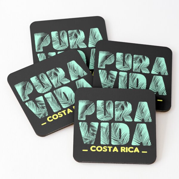 Item preview, Costa Rica Pura Vida Blue Palm Tree Nature Pura Vida designed and sold by AYACHI90.