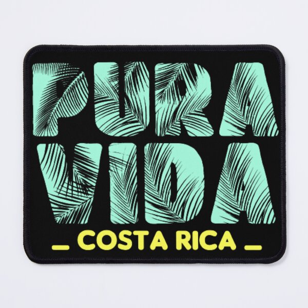 Item preview, Costa Rica Pura Vida Blue Palm Tree Nature Pura Vida designed and sold by AYACHI90.