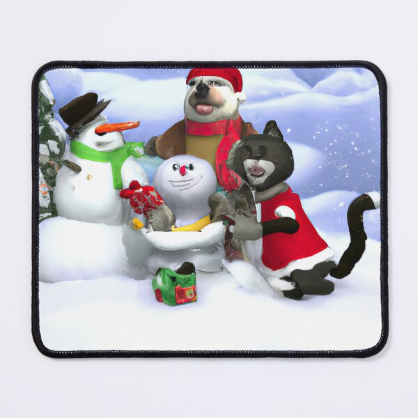 Item preview, Merry Christmas Santa Dont Forget My Best Friend Dog And Cat designed and sold by deepartbytom.