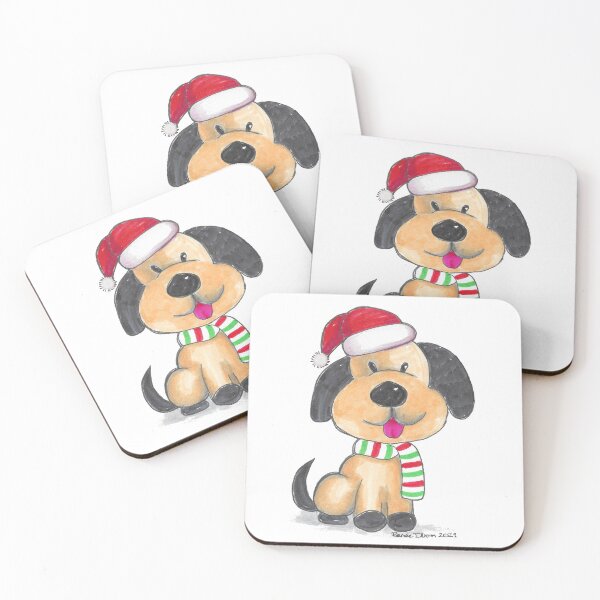Item preview, Christmas Puppy designed and sold by ReneeDixonArt.