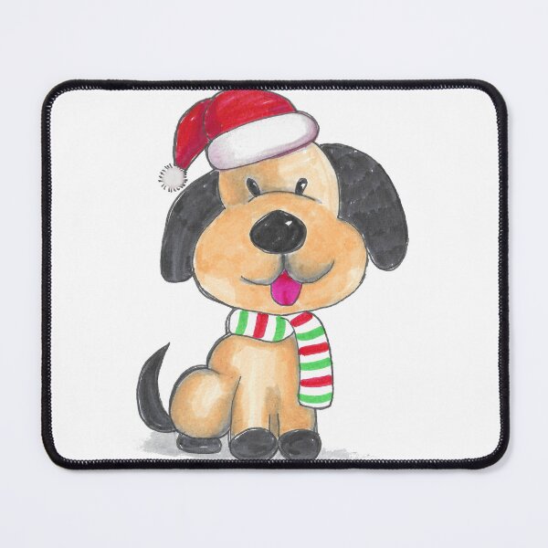 Item preview, Christmas Puppy designed and sold by ReneeDixonArt.