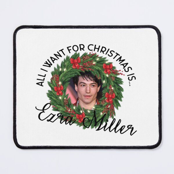 Item preview, All I want for Christmas is Ezra Miller designed and sold by JennifRosik.