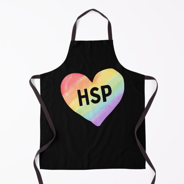 Item preview, HSP Rainbow Watercolor Heart designed and sold by HSPgiftshop.