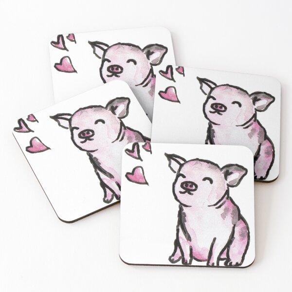 Item preview, Happy Pig designed and sold by yourstrulyhana.