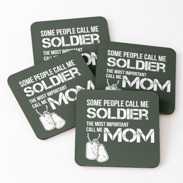 Item preview, Soldier Mom designed and sold by SpotWarehouse.