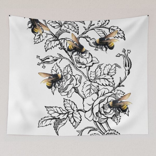 Item preview, Bees and Roses designed and sold by Violet Grant.