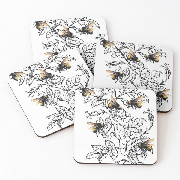 Item preview, Bees and Roses designed and sold by Violet Grant.