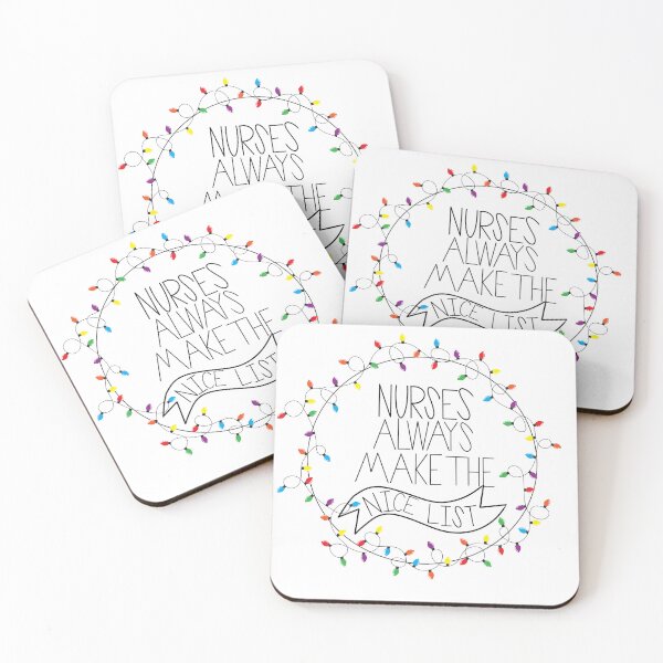 Item preview, Nurses always make the nice list designed and sold by RandiMullins.