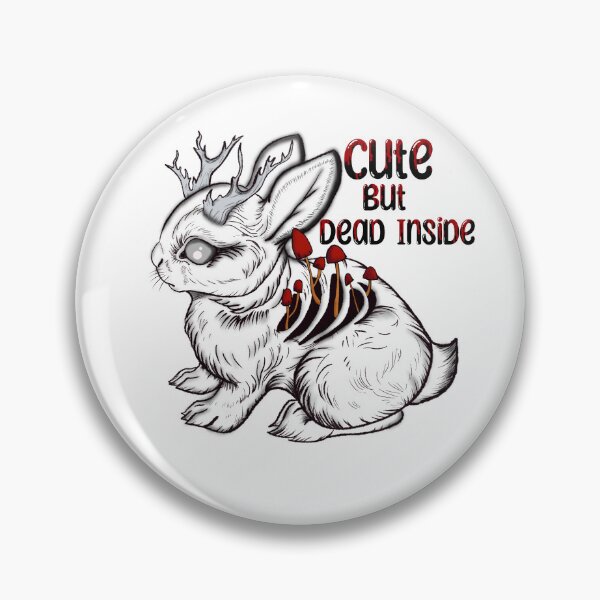 Item preview, Cute but Dead Inside Doom Bun Bun designed and sold by Raidyn.