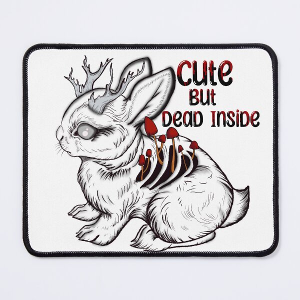 Item preview, Cute but Dead Inside Doom Bun Bun designed and sold by Raidyn.