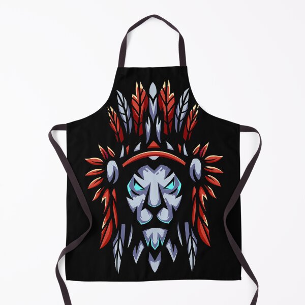 Item preview, Apache Lion Mascot designed and sold by Mark Cannon.