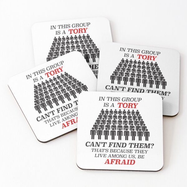 Item preview, In This Group Is A Tory - Funny British Meme designed and sold by Picket Club.
