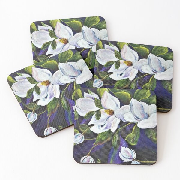 Item preview, Magnolia with Purple Colors designed and sold by KVELKY.