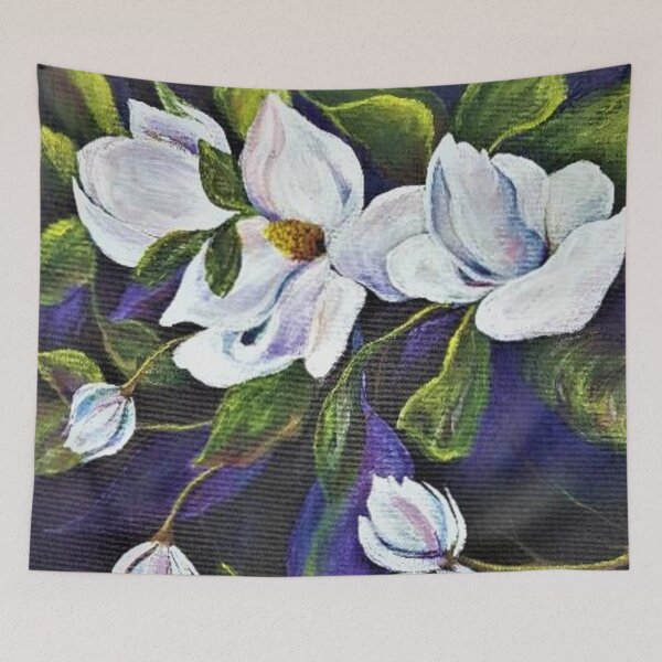 Item preview, Magnolia with Purple Colors designed and sold by KVELKY.