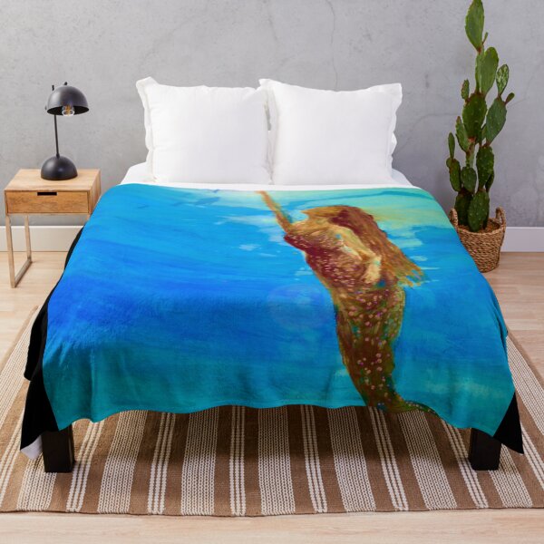 Item preview, Fantasy Mermaid Swims Towards the Light designed and sold by Aryxaba.