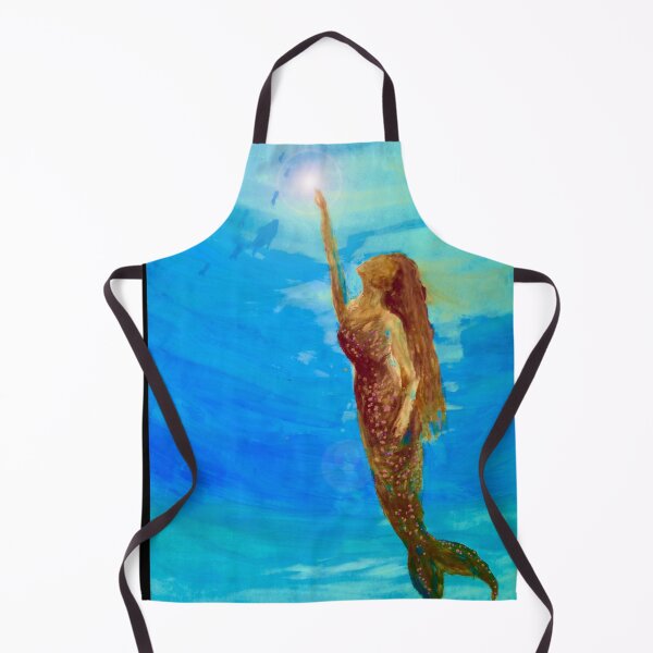 Item preview, Fantasy Mermaid Swims Towards the Light designed and sold by Aryxaba.